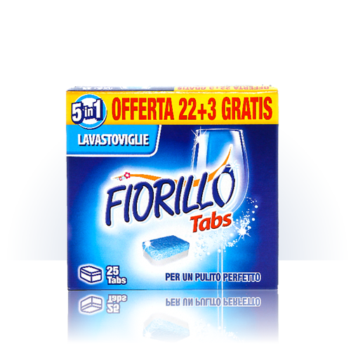 Fiorillo Tabs 25 detersivo per lavastoviglie