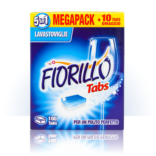 fiorillo Tabs 100 detersivo per lavastoviglie