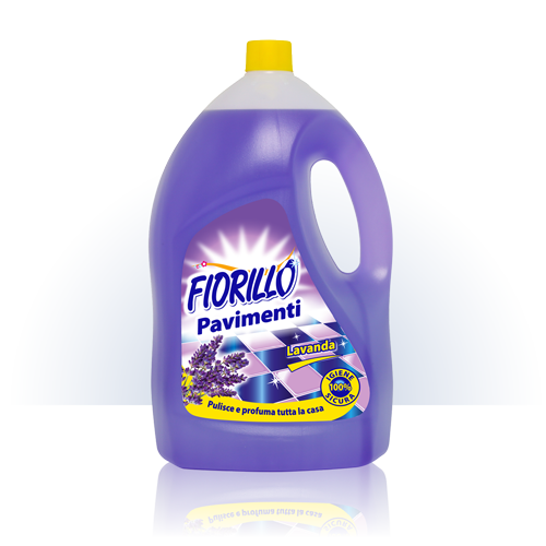 Fiorillo detersivo pavimenti alla lavanda da 4lt