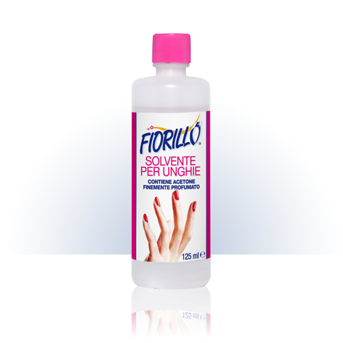 fiorillo solvente per unghie 125 ml smalto semitrasparente